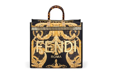 fendi versace collab release date|versace fendi bags.